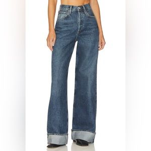 Agolde Dame High Rise Wide Leg Jean in Control